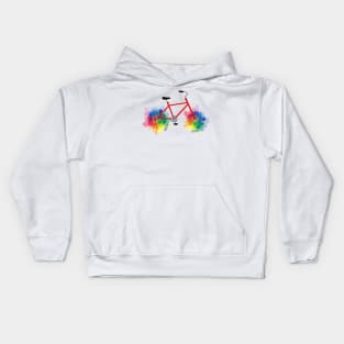 The wheel of creativity Kids Hoodie